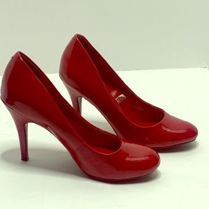 Mossimo Red Leather high heel size 6 women’s